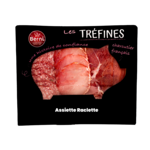 packshot assiette raclette Berni