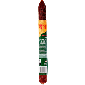 packshot Chorizo bœuf mouton halal pièce entière