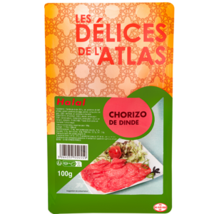 packshot chorizo dinde halal - berni