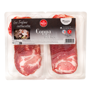 Packshot Coppa Berni de la gamme tréfines restauration