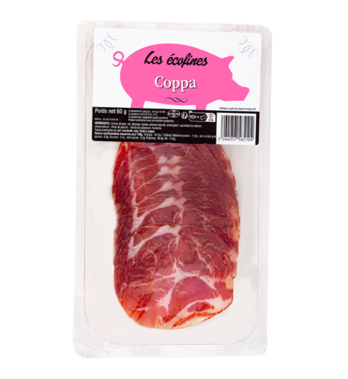 Packshot Coppa sel sec Berni de la gamme écofines