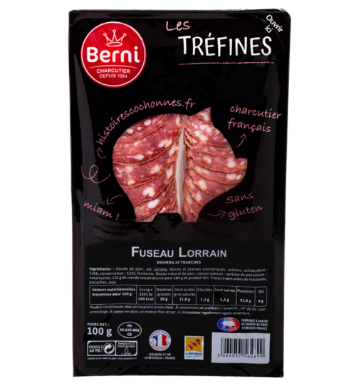 packshot Fuseau lorrain fumé BERNI gamme tréfines