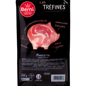 packshot pancetta Berni gamme tréfines