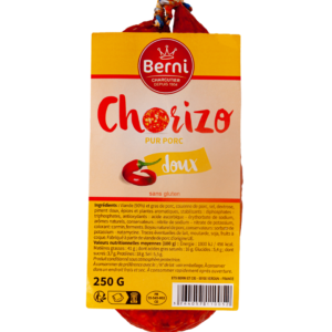 Packshot chorizo doux berni