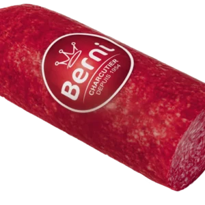 Packshot d'un salami danois à la coupe Berni